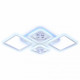 Потолочная светодиодная люстра Ambrella Light Acrylica Ice FA286