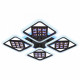 Потолочная светодиодная люстра Ambrella Light Acrylica Ice FA287