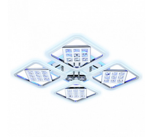 Потолочная светодиодная люстра Ambrella Light Acrylica Ice FA288 Потолочная светодиодная люстра Ambrella Light Acrylica Ice FA288