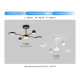 Люстра на штанге Ambrella Light Comfort LineTech FL51631