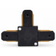 Коннектор Т-образный однофазный Ambrella Light Track System GL7078