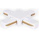 Коннектор Х-образный однофазный Ambrella Light Track System GL7082