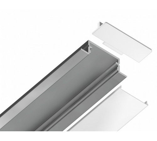 Алюминиевый встраиваемый профиль Ambrella Light Alum Profile GP1200AL Алюминиевый встраиваемый профиль Ambrella Light Alum Profile GP1200AL