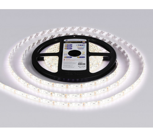 Светодиодная лента Ambrella Light LED Strip 12В 2835 9,6Вт/м 4500K 5м IP65 GS1202