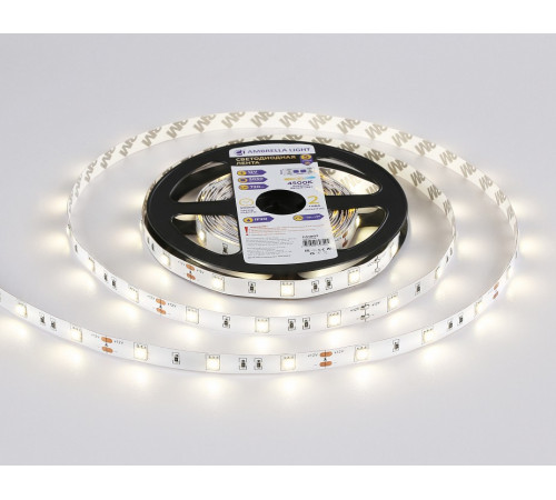 Светодиодная лента Ambrella Light LED Strip 12В 5050 7,2Вт/м 4500K 5м IP20 GS1802