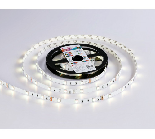 Светодиодная лента Ambrella Light LED Strip 12В 5050 7,2Вт/м RGB 5м IP20 GS2201 Светодиодная лента Ambrella Light LED Strip 12В 5050 7,2Вт/м RGB 5м IP20 GS2201