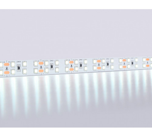 Светодиодная лента двухрядная Ambrella Light LED Strip 24В 2835 20Вт/м 6500K 5м IP20 GS3603