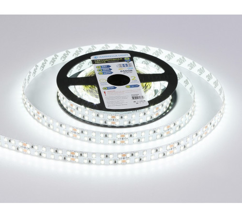 Светодиодная лента двухрядная Ambrella Light LED Strip 24В 2835 24Вт/м 6500K 5м IP20 GS3703