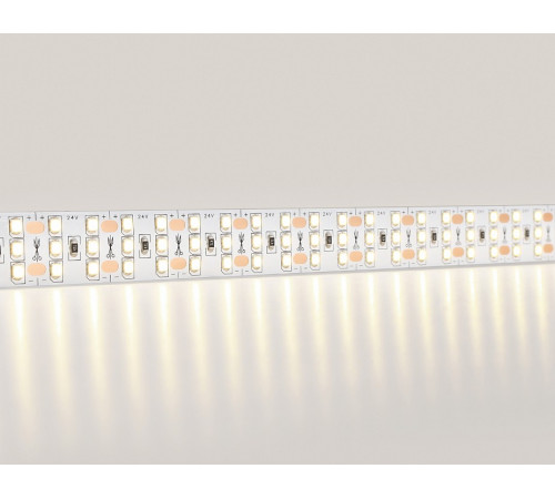 Светодиодная лента трехрядная Ambrella Light LED Strip 24В 2835 26Вт/м 3000K 5м IP20 GS3901
