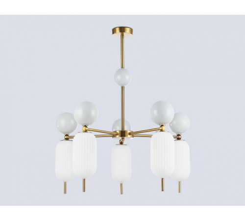 Люстра на штанге Ambrella Light High Light Ceramo Modern LH53104 Люстра на штанге Ambrella Light High Light Ceramo Modern LH53104