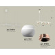 Подвесной светильник Ambrella Light Traditional DIY (С9001, С1101, N7035) XB9001500