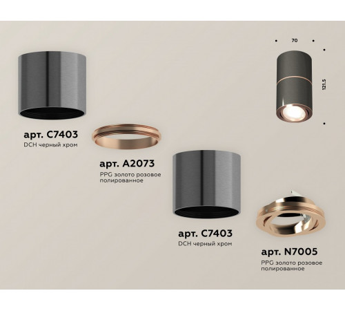 Потолочный светильник Ambrella Light Techno Spot XS7403100 (C7403, A2073, C7403, N7005) Потолочный светильник Ambrella Light Techno Spot XS7403100 (C7403, A2073, C7403, N7005)