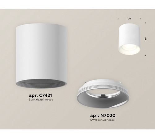 Потолочный светильник Ambrella Light Techno Spot XS7421010 (C7421, N7020) Потолочный светильник Ambrella Light Techno Spot XS7421010 (C7421, N7020)