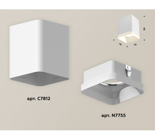 Потолочный светильник Ambrella Light Techno Spot XS7812021 (C7812, N7755) Потолочный светильник Ambrella Light Techno Spot XS7812021 (C7812, N7755)
