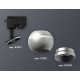 Трековый однофазный светильник с подсветкой Ambrella Light Track System XT1103030 (A2521, C1103, N7033)