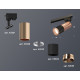 Трековый однофазный светильник Ambrella Light Track System XT6302060 (A2521, C6326, A2010, C6302, N6135)
