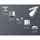 Комплект трекового светильника Ambrella Light Track System XT7401071 (A2536, C7405, A2070, C7401, N7010)