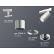 Комплект трекового светильника Ambrella Light Track System XT7405002 (A2536, C7405, A2070, C7405, N7012)