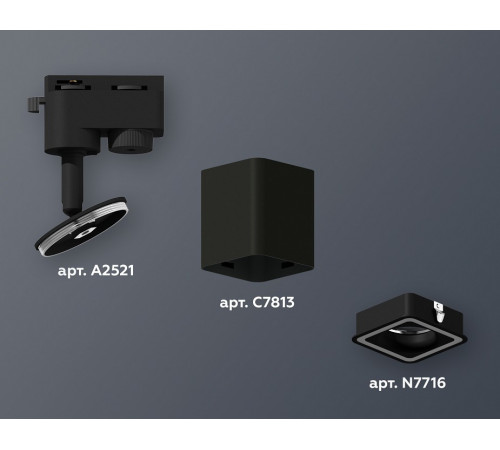 Трековый однофазный светильник Ambrella Light Track System XT7813020 (A2521, C7813, N7716)
