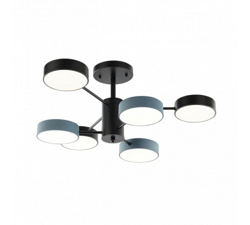 Люстра на штанге Arte Milano Ferrara 250906/6B Bk/Gr Люстра на штанге Arte Milano Ferrara 250906/6B Bk/Gr