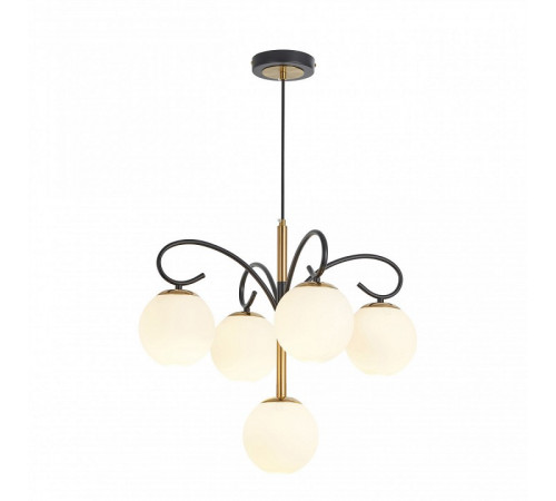 Подвесная люстра Arte Milano Neapolis 273808/4+1 BK/GD