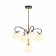 Подвесная люстра Arte Milano Neapolis 273808/4+1 BK/GD