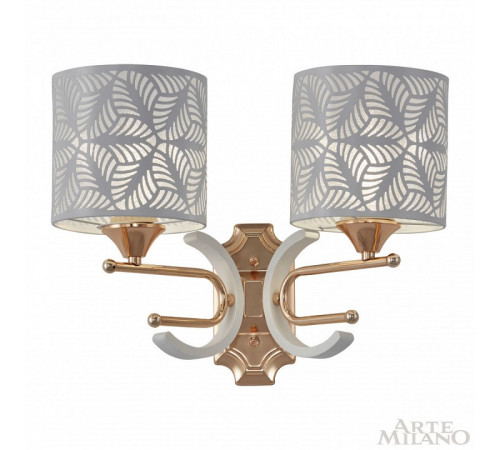 Бра Arte Milano Florentia-2097 302097/2W Wh/Gd Бра Arte Milano Florentia-2097 302097/2W Wh/Gd