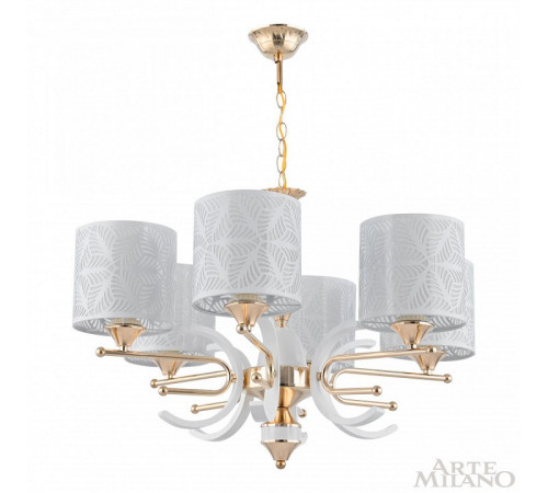 Подвесная люстра Arte Milano Florentia-2097 302097/6 Wh/Gd