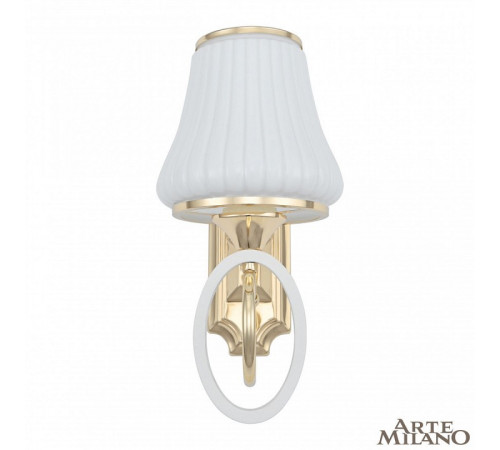 Бра Arte Milano Florentia-2387 302387/1W Wh/Gd Бра Arte Milano Florentia-2387 302387/1W Wh/Gd