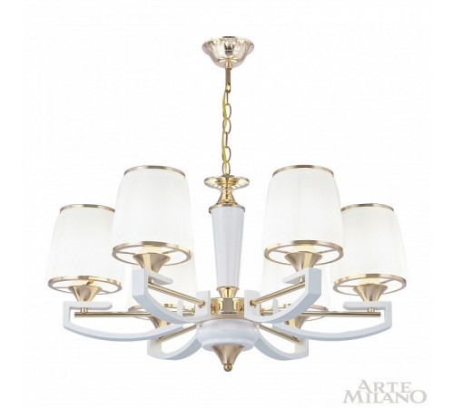 Подвесная люстра Arte Milano Florentia-2457 302457/6 Wh/Gd