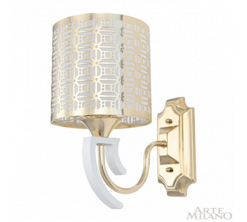 Бра Arte Milano Florentia-8857 308857/1W Wh/Gd