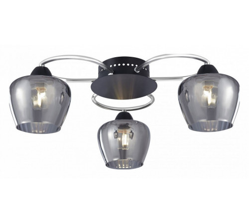 Потолочная люстра Arte Milano Amalfi 321508/3 CR+BK Потолочная люстра Arte Milano Amalfi 321508/3 CR+BK