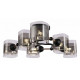 Потолочная люстра Arte Milano Amalfi 324308/6 BK+FG