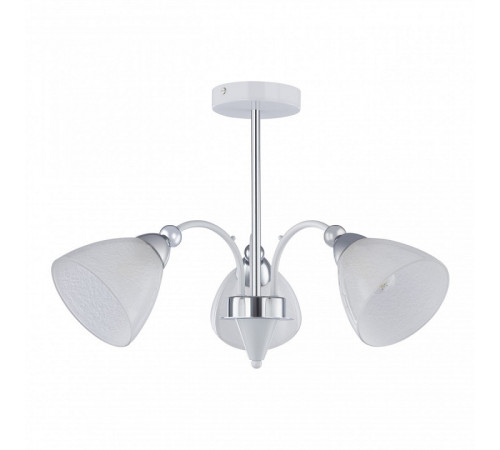Люстра на штанге Arte Milano Napoli 326008/3 WH+CR Люстра на штанге Arte Milano Napoli 326008/3 WH+CR