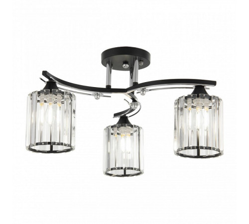 Потолочная люстра Arte Milano Amalfi 327103/3 BK+CR Потолочная люстра Arte Milano Amalfi 327103/3 BK+CR