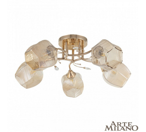Потолочная люстра Arte Milano Amalfi 328106/5 FG Потолочная люстра Arte Milano Amalfi 328106/5 FG