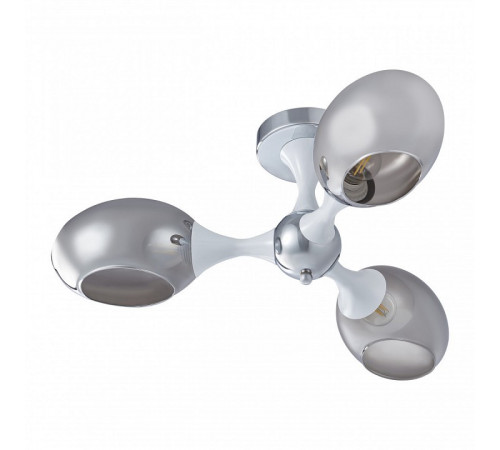 Потолочная люстра Arte Milano Napoli 329408/3 CR+WH Потолочная люстра Arte Milano Napoli 329408/3 CR+WH