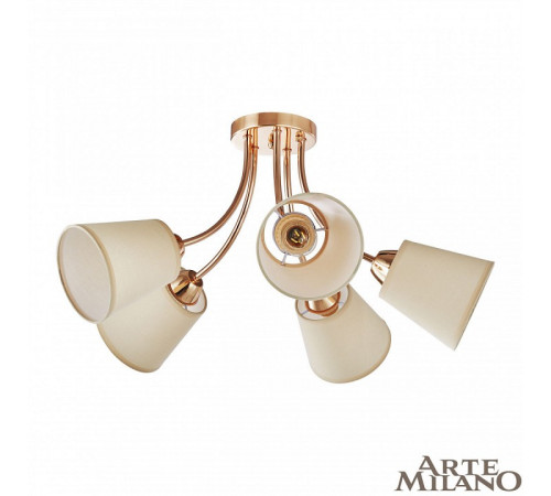 Потолочная люстра Arte Milano Napoli 339546/5 FGD Потолочная люстра Arte Milano Napoli 339546/5 FGD