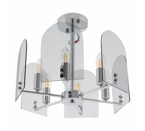 Люстра на штанге Arte Milano Sorrento 377309/6/390 CR Люстра на штанге Arte Milano Sorrento 377309/6/390 CR