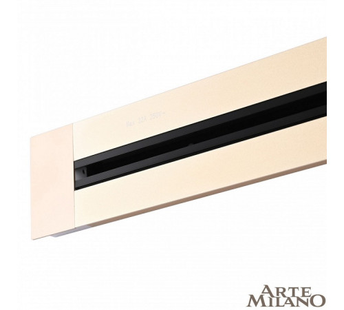 Встраиваемый шинопровод Arte Milano Am-track-sockets 382301TB/100 Gold Встраиваемый шинопровод Arte Milano Am-track-sockets 382301TB/100 Gold