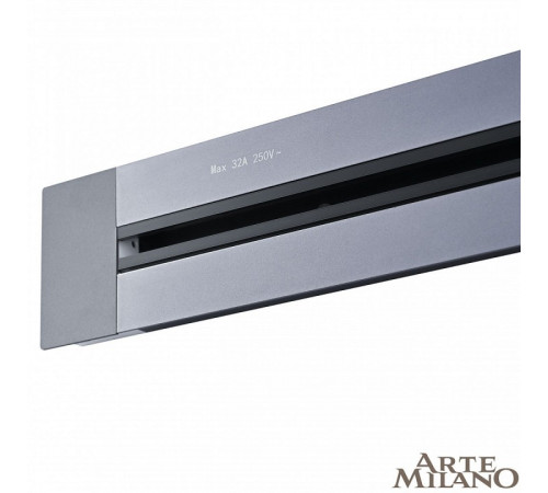 Встраиваемый шинопровод Arte Milano Am-track-sockets 382301TB/100 Grey