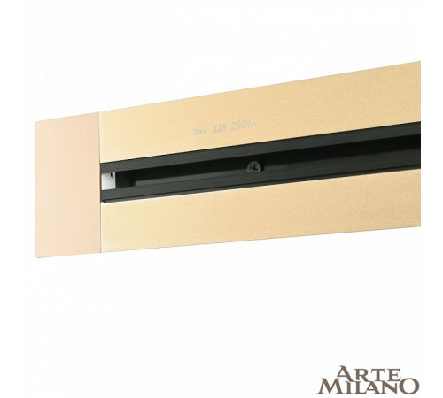 Встраиваемый шинопровод Arte Milano Am-track-sockets 382305TB/50 Gold Встраиваемый шинопровод Arte Milano Am-track-sockets 382305TB/50 Gold