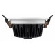 Встраиваемый светодиодный светильник Arlight LTD-105WH-Frost-9W Warm White 021067