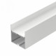 Профиль с экраном Arlight SL-LINE-7477-2500 WHITE+OPAL 021372
