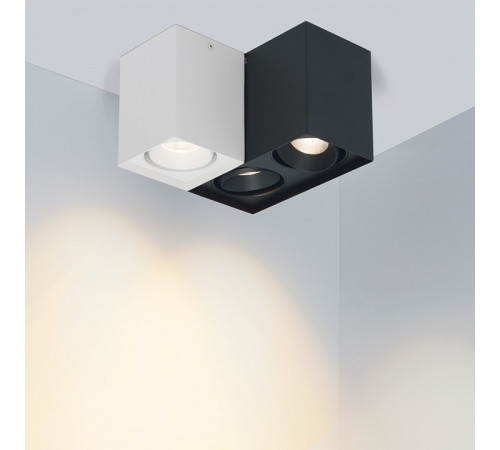 Накладной светильник Arlight SP-Cubus-S100x100WH-11W Day White 023078(1) Накладной светильник Arlight SP-Cubus-S100x100WH-11W Day White 023078(1)