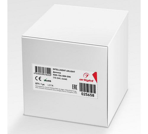 Диммер Arlight INTELLIGENT Arlight KNX-104-DIM-DIN 025658