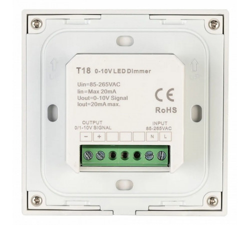 Панель Arlight Smart-P35-Dim-IN White (230V, 0-10V, Sens, 2.4G) 027112 Панель Arlight Smart-P35-Dim-IN White (230V, 0-10V, Sens, 2.4G) 027112