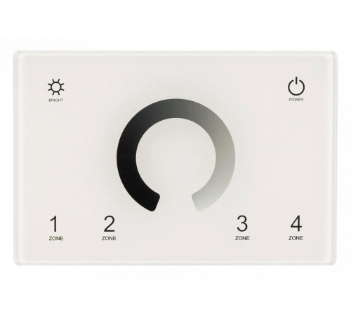 Панель Arlight Sens Smart-P79-Dim White (230V, 4 зоны, 2.4G) 028398 Панель Arlight Sens Smart-P79-Dim White (230V, 4 зоны, 2.4G) 028398