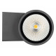 Уличный настенный светодиодный светильник Arlight LGD-Forma-Wall-R90-12W Warm3000 029976