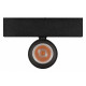Трековый магнитный светильник Arlight MAG-SPOT-25-R120-12W Warm3000 (BK, 30 deg, 24V) 033678(1)
